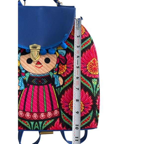 HANDMADE Mexican Inspired Muneca Doll Backpack - Picture 9 of 9